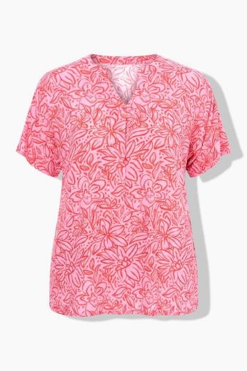 Plus size veliki brojevi Bluza kratkih rukava A kroja za punije