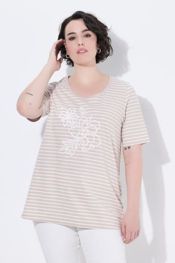 Plus size veliki brojevi Majica kratkih rukava A kroja za punije