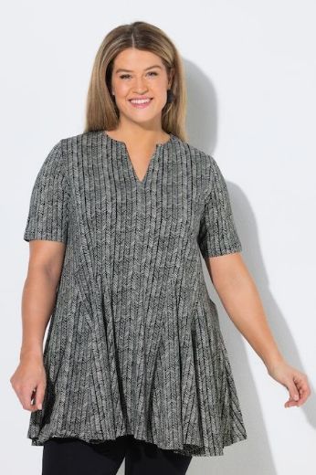 Plus size veliki brojevi Tunika kratkih rukava za punije