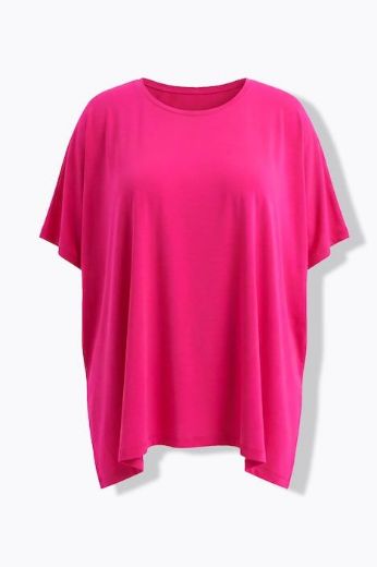 Plus size veliki brojevi Majica kratkih rukava šireg kroja za punije