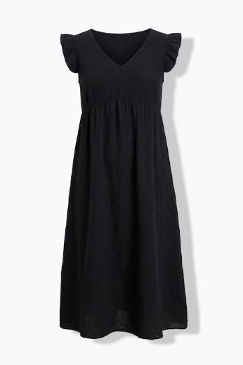 Plus size veliki brojevi Haljina maxi kratkih rukava A kroja za punije