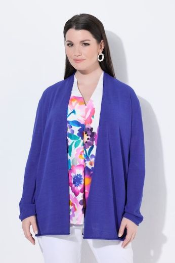 Plus size veliki brojevi Kardigan A kroja za punije