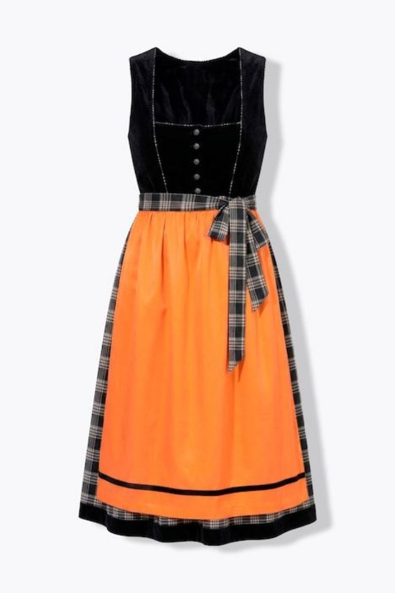 Plus size veliki brojevi Haljina dirndl za punije