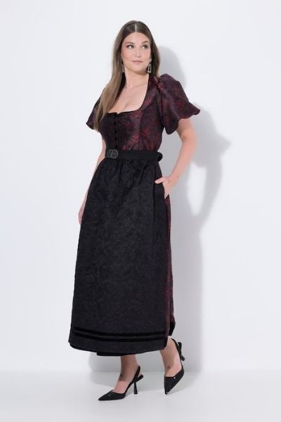 Veliki brojevi Haljina dirndl moda za punije