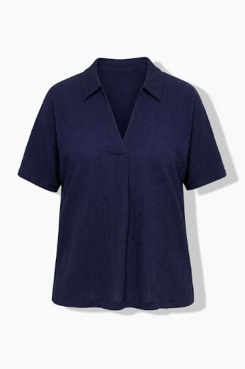 Plus size veliki brojevi Bluza 3/4 rukava V ovratnika za punije