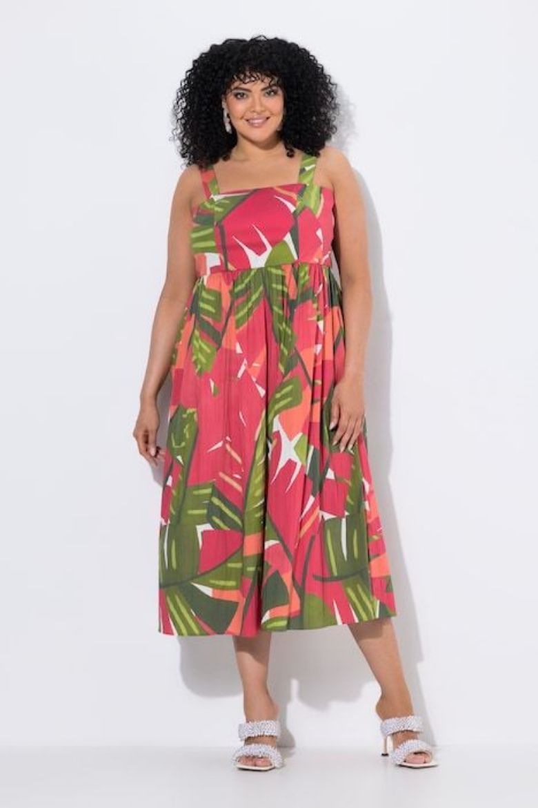 Plus size veliki brojevi Haljina maxi bez rukava za punije