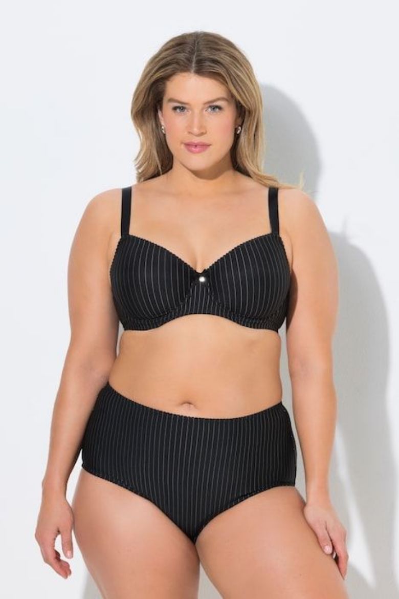 Plus size veliki brojevi Grudnjak s žicom na prugice za punije