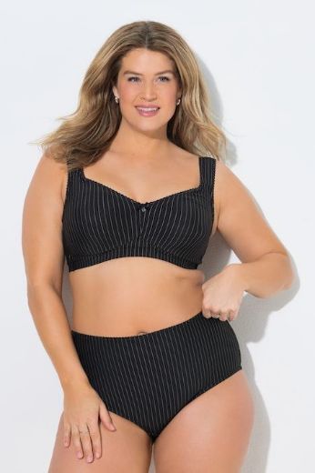 Plus size veliki brojevi Grudnjak bez žice na prugice za punije