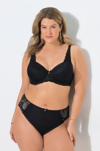 Plus size veliki brojevi Grudnjak s žicom s dodatkom ukrasne čipke za punije
