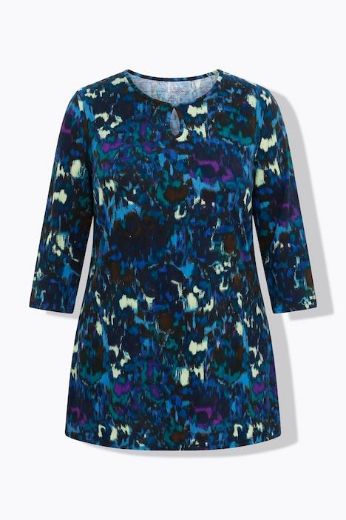 Plus size veliki brojevi Majica 3/4 rukava dužeg kroja za punije