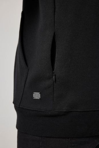 Plus size veliki brojevi Majica dugih rukava s patentnim zatvaračem i kapuljačom za punije
