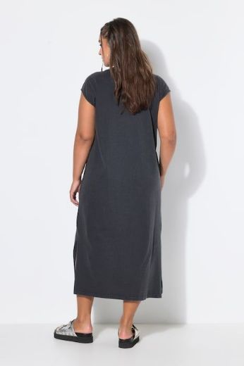 Plus size veliki brojevi Haljina maxi kratkih rukava za punije