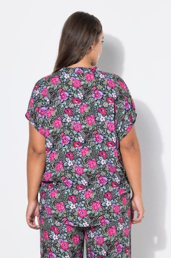 Plus size veliki brojevi Bluza kratkih rukava za punije