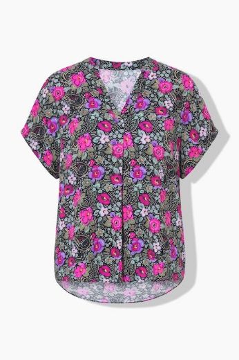 Plus size veliki brojevi Bluza kratkih rukava za punije