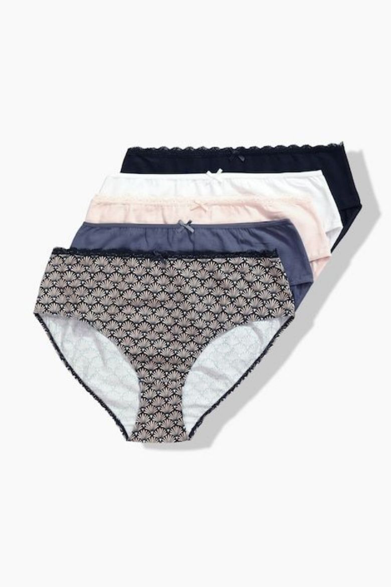Plus size veliki brojevi Gaćice midi 5 komada za punije