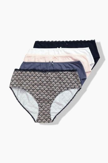 Plus size veliki brojevi Gaćice midi 5 komada za punije
