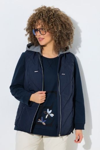 Plus size veliki brojevi Prsluk prošiveni za punije