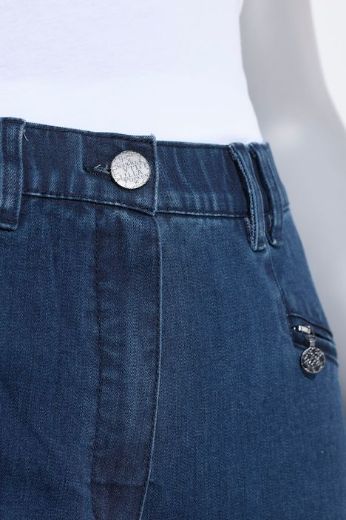 Plus size veliki brojevi Traperice širokih nogavica za punije