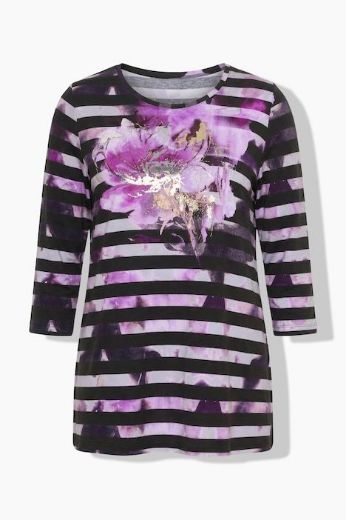 Plus size veliki brojevi Majica 3/4 rukava za punije