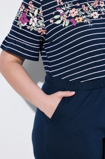 Plus size veliki brojevi Pidžama dvodijelna kratkih rukava za punije