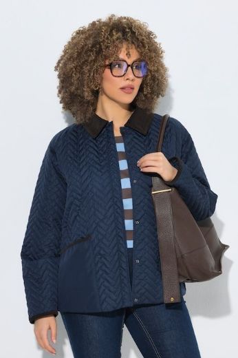 Plus size veliki brojevi Jakna prošivena za punije