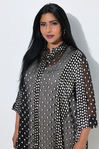 Plus size veliki brojevi Bluza 3/4 rukava dužeg kroja za punije