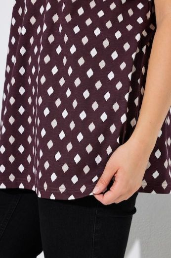 Plus size veliki brojevi Majica kratkih rukava A kroja za punije