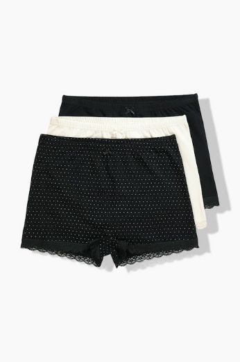 Plus size veliki brojevi Gaćice produženih nogavica 3 komada za punije