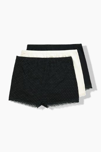 Plus size veliki brojevi Gaćice produženih nogavica 3 komada za punije