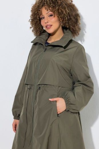 Plus size veliki brojevi Kaput dužeg A kroja za punije