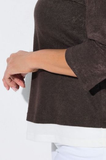 Plus size veliki brojevi Majica 3/4 rukava za punije