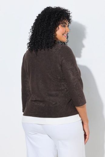 Plus size veliki brojevi Majica 3/4 rukava za punije