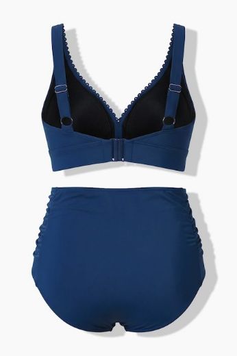 Plus size veliki brojevi Kupaći kostim dvodijelni za punije