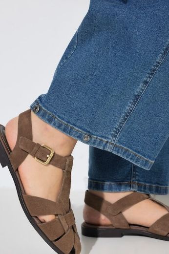 Plus size veliki brojevi Traperice širokih nogavica za punije