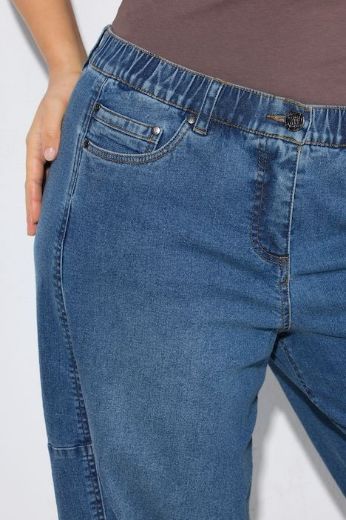 Plus size veliki brojevi Traperice širokih nogavica za punije