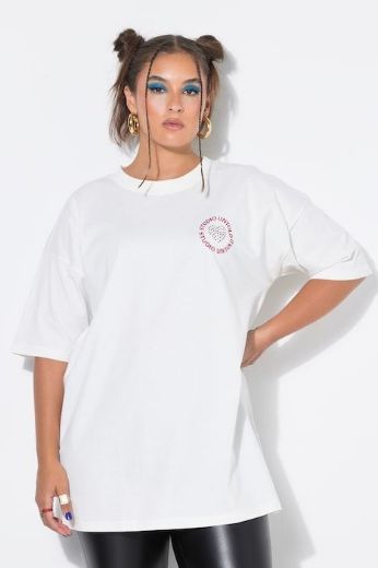 Plus size veliki brojevi Majica kratkih rukava šireg kroja za punije