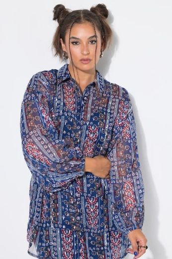 Plus size veliki brojevi Bluza dugih rukava za punije