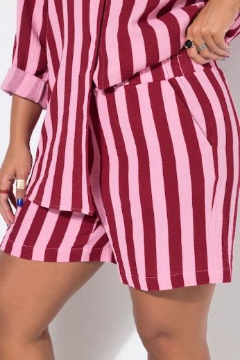 Plus size veliki brojevi Hlače kratkih nogavica od muslina za punije