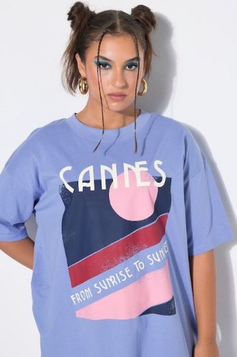 Plus size veliki brojevi Majica kratkih rukava šireg kroja za punije