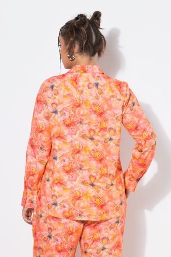 Plus size veliki brojevi Košulja dugih rukava ravnog kroja za punije