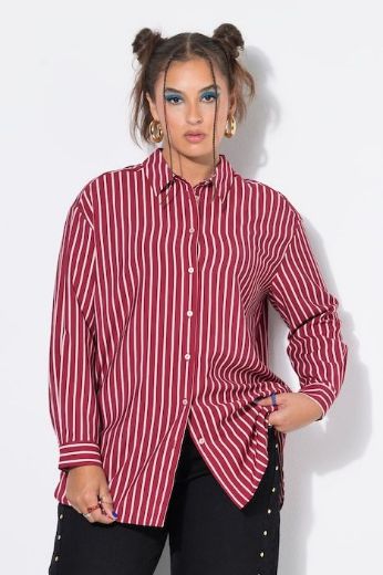 Plus size veliki brojevi Bluza šireg kroja dugih rukava za punije