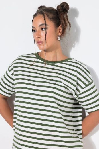 Plus size veliki brojevi Majica kratkih rukava šireg kroja za punije