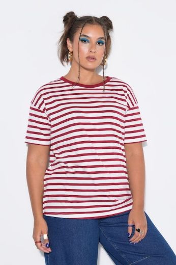Plus size veliki brojevi Majica kratkih rukava šireg kroja za punije