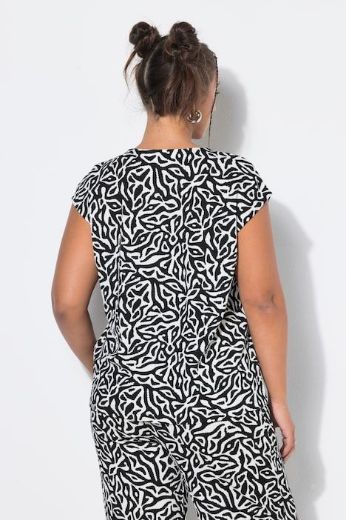 Plus size veliki brojevi Majica kratkih rukava šireg kroja za punije