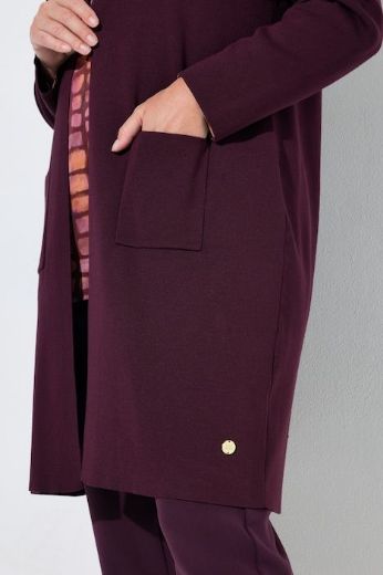 Plus size veliki brojevi Kardigan dugi model s džepovima za punije