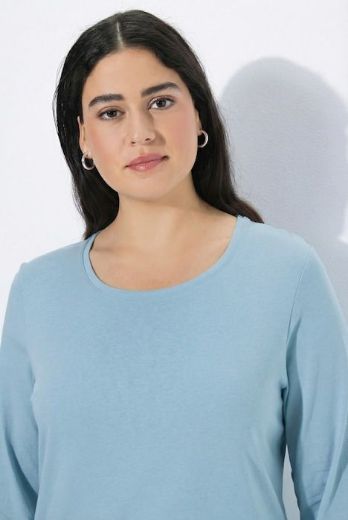 Plus size veliki brojevi Majica dugi rukavi okrugli izrez za punije