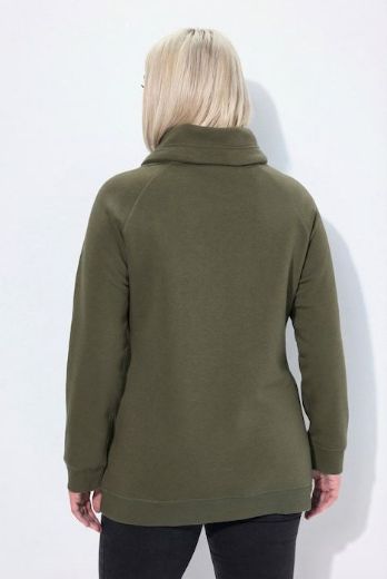 Plus size veliki brojevi Majica sportska s rol kragnom za punije