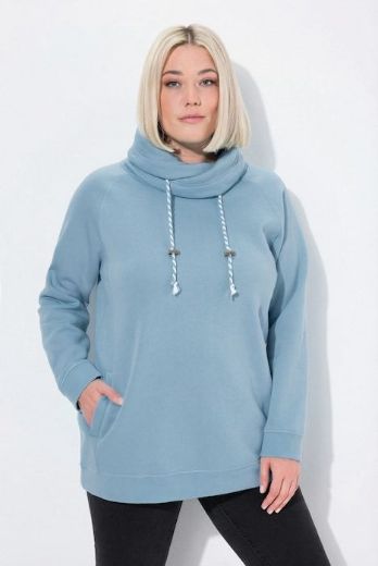 Plus size veliki brojevi Majica sportska s rol kragnom za punije