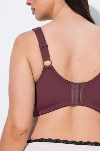 Plus size veliki brojevi Grudnjak sa širim naramenicama s dodatkom ukrasne čipke za punije