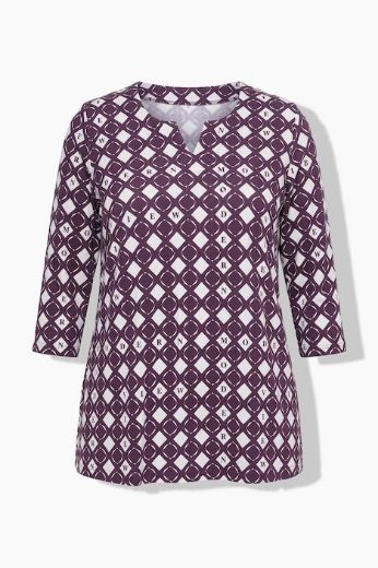 Plus size veliki brojevi Majica 3/4 rukava za punije